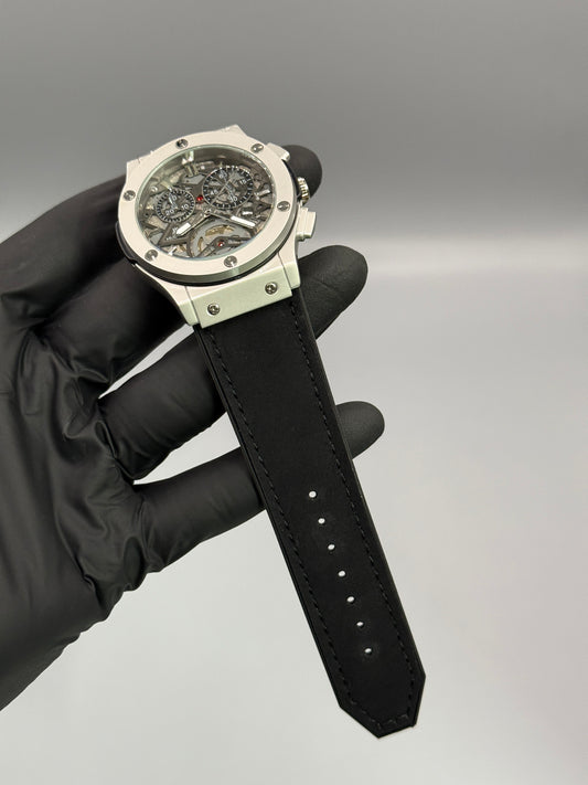 Chrono Style Leather Strap