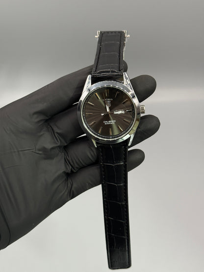 Day Date Leather Strap