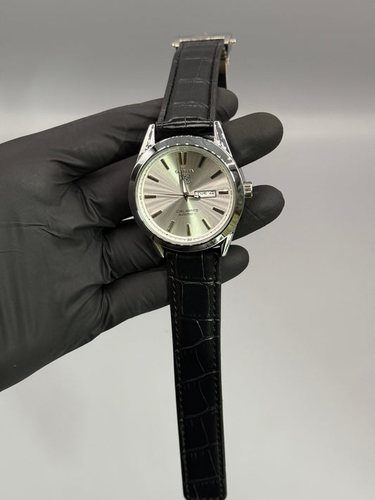 Day Date Leather Strap