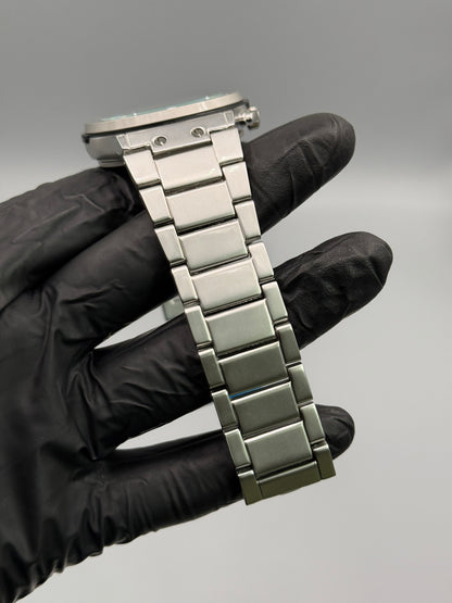 Chrono Style Silver Chain