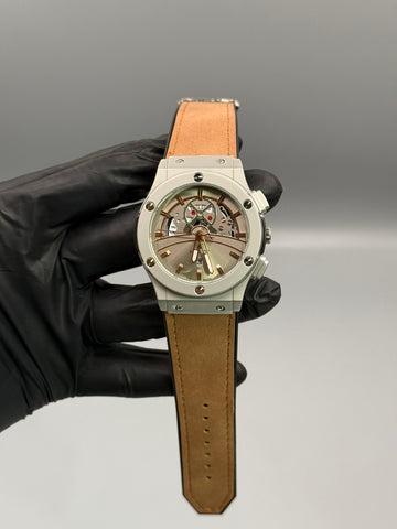 Date Just Leather Strap